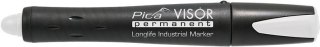 Pica Marker permanentny VISOR przmyslowy, bialy Pica