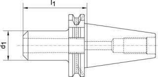 GÜHRING Rozwiertak DIN343 HSS, chwyt MK2 15,0mm GÜHRING