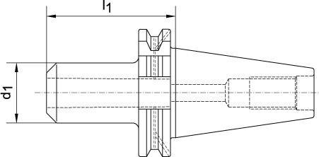 GÜHRING Rozwiertak DIN343 HSS, chwyt MK2 15,0mm GÜHRING