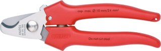 KNIPEX Nożyce do ciecia kabli z sprężyną rozwierająca, 165mm, 95 05 165, KNIPEX