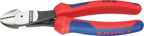 KNIPEX Szczypce tnące boczne, 200 mm, o zwiększonym przełożeniu, 74 02 200, KNIPEX