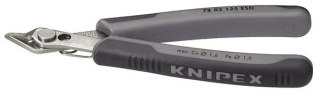 KNIPEX Szczypce tnące boczne ESD, 125 mm, dla elektroników, Fi 0,2-1,6 mm, 78 03 125, KNIPEX