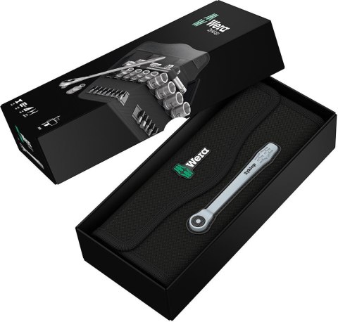 Wera Zest.koncowek wymiennych klucza nasadowego 1/4" ZYKLOP push, 28-cz. Wera