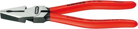 KNIPEX Szczypce uniwersalne (kombinerki), 225 mm, o zwiększonym przełożeniu, 02 01 225, KNIPEX