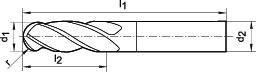 GÜHRING Wiertlo krete DIN338 HSSEszlifowane,typ Ti 5,40mm GÜHRING