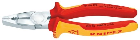 KNIPEX Szczypce uniwersalne (kombinerki) VDE, 160 mm, 01 06 160, KNIPEX