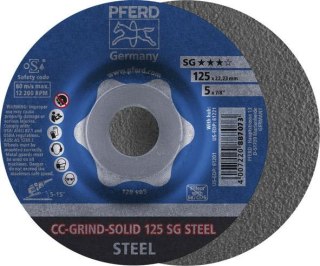 PFERD Sciernica tarcz.CC-GRIND Solid Steel 125mm PFERD