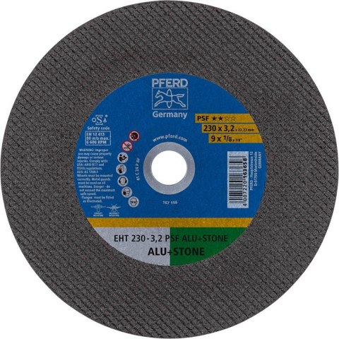 PFERD Tarcza do ciecia C24PPS prosta 230x3,2mm PFERD