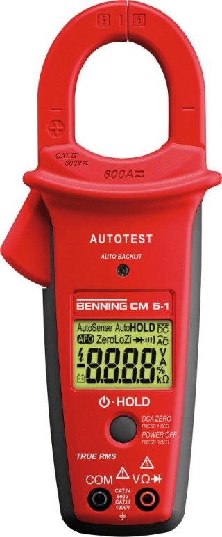 BENNING Cyfrowy miernik cegowy Multimeter CM 5-1 BENNING