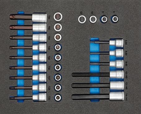 GEDORE Zestaw narzędzi 308-cz. - moduły narzędziowe GEDORE