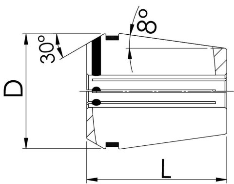 GÜHRING Wiertlo krete DIN340 HSS,szlifowane, typ N 6,80mm GÜHRING