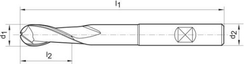 BECK Rozwiert.HNC WN VHM TiALNtyp UNI,do otw.nieprzel. 6,03mm BECK