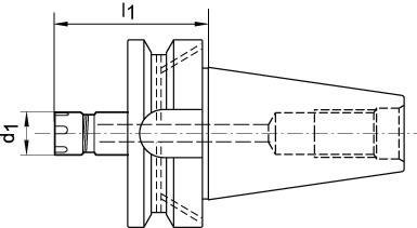 BECK Rozwiert.HNC WN VHM TiALNtyp UNI,do otw.przelot. 8,02mm BECK