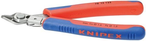 KNIPEX Szczypce tnące boczne dla elektroników, 125 mm, 78 13 125, KNIPEX