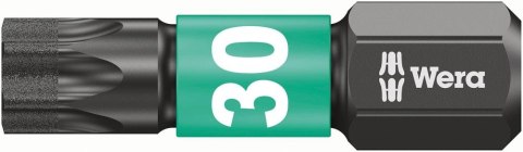 Wera Bit Impaktor 1/4" DIN3126C6,3, do srub z gniazdem Torx 30x25mm Wera