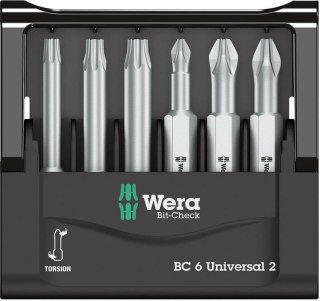 Wera Zestaw bitow Bit-Check 6 Universal 2 Wera