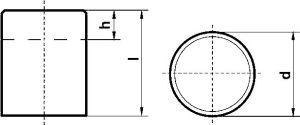 GÜHRING Wiertlo kret.krotk.DIN338HSS,typ N, chwyt cylindr.6,0mm GÜHRING