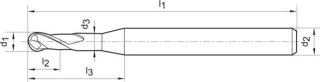 GÜHRING Wiertło kręte HSSE INOX 4,4mm GÜHRING