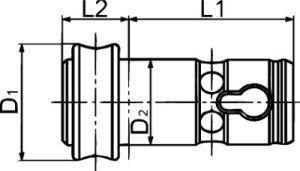 GÜHRING Wiertlo krete SL pelnoweglikowe, Z3,chwyt HA,5xD 9,80mm GÜHRING