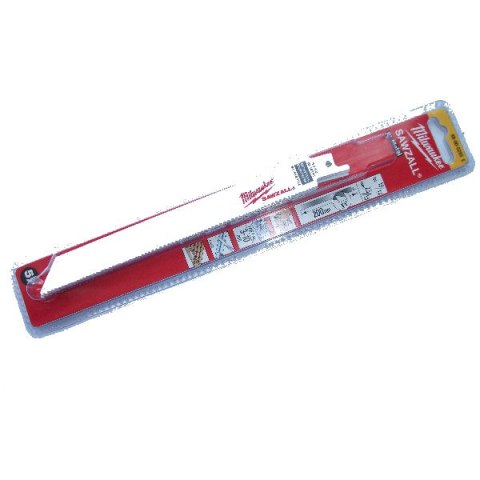 Milwaukee brzeszczot do piły szablastej 200/2,5/1,8mm 5szt. Drewno / metal / pcv 48005293 Milwaukee brzeszczot do piły szablastej 200/2,5/1,8mm 5szt. Drewno / metal / pcv 48005293