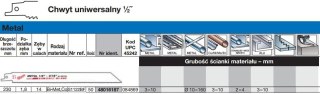 Milwaukee brzeszczot do piły szablastej 230/1,8mm 50szt. Metal 48016187