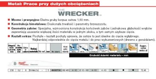 Milwaukee brzeszczot do piły szablastej 230mm wrecker 5szt metal / inox 48005706