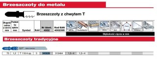 Milwaukee brzeszczot do wyrzynarki 75/1,2mm t118a 5szt. Metal 4932345826