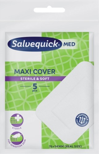 CEDERROTH Salvequick Maxi plastry 76x54mm, 5 szt.