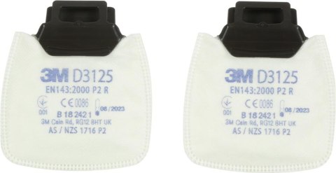 3M Filtr cząstek stałych D 3125 P2 R 3M (2 szt.)