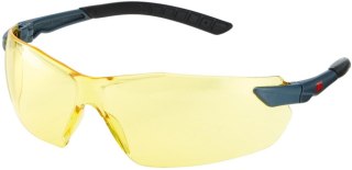 3M Okulary 2822, PC, żółte przyciemniane