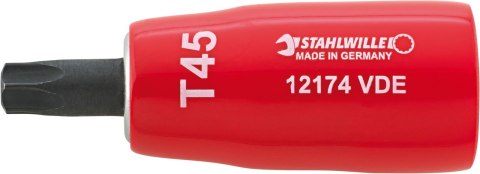 STAHLWILLE Nasadka 3/8" wkrętakowa T20 TORX, izolowana 1000V VDE STAHLWILLE