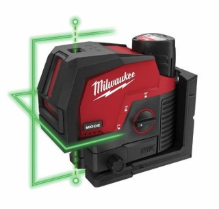 Milwaukee Laser Płaszczyznowy +pion zielony 38m m12cllp-0c 4933478101