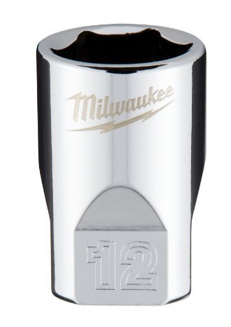 Milwaukee klucz nasadowy nasadka 1/4" krótka 12 mm 4932478320 Milwaukee klucz nasadowy nasadka 1/4" krótka 12 mm 4932478320
