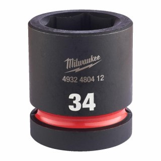 Milwaukee klucz nasadowy nasadka udarowa 1" 34mm 4932480412