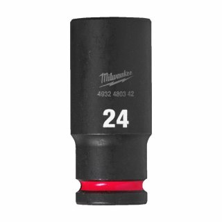 Milwaukee klucz nasadowy nasadka udarowa 1/2" 24mm długa 4932480342