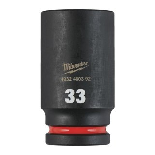 Milwaukee klucz nasadowy nasadka udarowa 3/4" 33mm długa 4932480392