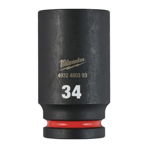 Milwaukee klucz nasadowy nasadka udarowa 3/4" 34mm długa 4932480393