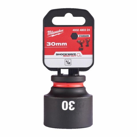 Milwaukee klucz nasadowy nasadka udarowa hex 1/2" 30mm shockwave 4932480324 Milwaukee klucz nasadowy nasadka udarowa hex 1/2" 30mm shockwave 4932480324