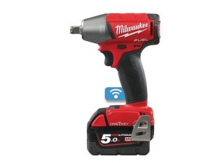 Milwaukee klucz udarowy 18v 1/2" 300nm 2x5,0ah li-ion fuel one-key m18 oneiwf-502x 4933451374