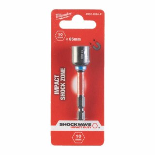 Milwaukee końcówka z nasadką magnetyczna hex 10mm (65mm) 4932492441