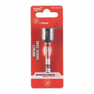 Milwaukee końcówka z nasadką magnetyczna hex 12mm (65mm) 4932492442