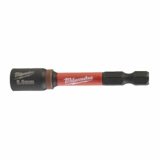 Milwaukee końcówka z nasadką magnetyczna hex 5,5mm (65mm) 4932492434