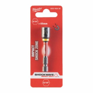 Milwaukee końcówka z nasadką magnetyczna hex 5/16" (65mm) 4932492438