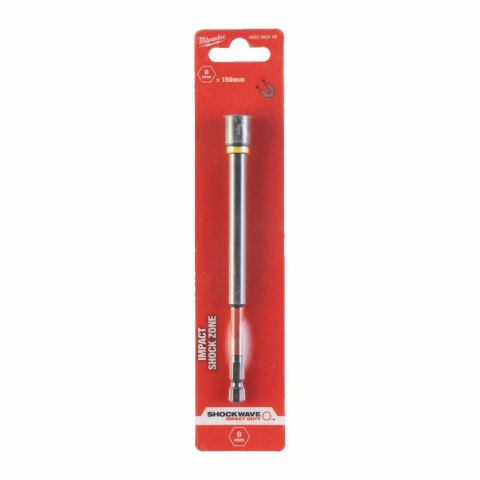 Milwaukee końcówka z nasadką magnetyczna hex 8mm (150mm) 4932492446