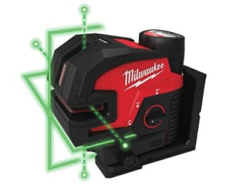 Milwaukee laser krzyżowy 4-punktowy m12cll4p-301c 4933479203