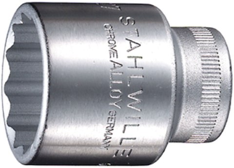 STAHLWILLE Nasadka 1/2" 12mm,12-kątna, krótka STAHLWILLE STAHLWILLE Nasadka 1/2" 12mm,12-kątna, krótka STAHLWILLE