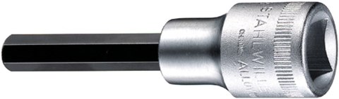 STAHLWILLE Nasadka INHEX 1/2" 6mm, L=100mm STAHLWILLE