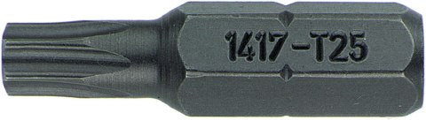 STAHLWILLE Końcówka wkrętakowa BIT 1/4" T15 TORX, 6-kątna STAHLWILLE