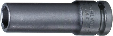 STAHLWILLE Nasadka 1/2" IMPACT 21mm ze zreduk.średnicą, 6-kątna, długa STAHLWILLE STAHLWILLE Nasadka 1/2" IMPACT 21mm ze zreduk.średnicą, 6-kątna, długa STAHLWILLE