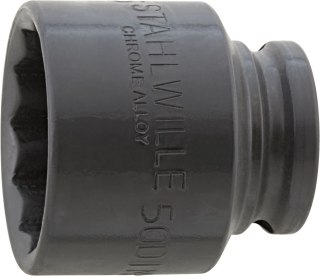 STAHLWILLE Nasadka 1/2" IMPACT 36mm, 12-kątna, krótka STAHLWILLE